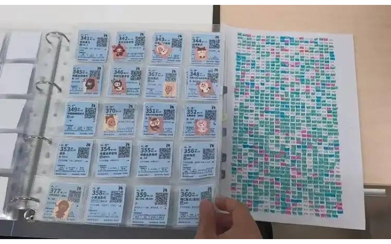 男子半年收集750张瑞幸咖啡取餐码贴纸，本人回应A man collected 750 Luckin Coffee meal code stickers within six months, and I responded